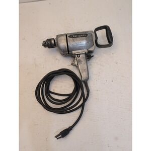VTG 60s Craftsman Electric Industrially Rated 1/2" Drill 207.25850